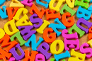 Lettres en plastique