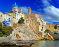 Île de Syros, Grèce