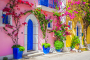 Rue à Kefalonia, Grèce