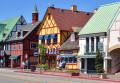 Village danois de Solvang, Californie