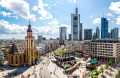 Aerial View of Frankfurt, Germany