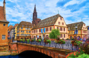 Strasbourg City, Alsace, France