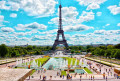 Tour Eiffel et Jardins du Trocadéro, Paris