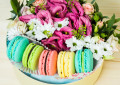 Fleurs et Macarons