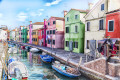 Île de Burano, Venise, Italie
