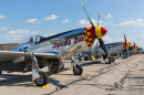 P-51 Mustang en présentation, Ypsilanti, Michigan