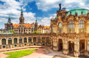Palais de Zwinger à Dresden, Allemagne