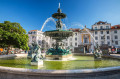 Place de Rossio, Lisbonne, Portugal