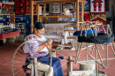 Production de latelier des Indigènes, Otavalo, Equateur