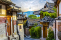 Bukchon Hanok Village, Séoul, Corée du Sud