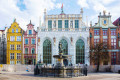 Fontaine de Neptune, Gdansk, Pologne