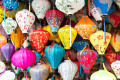 Lanternes de soie Vietnamiennes