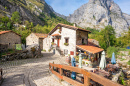 Village de Bulnes, Espagne