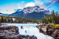 Chutes d'Athabasca, Parc National de Jasper, Canada