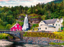 Cascades de Steinsdalsfossen, Norvège