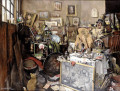 Le studio de l'artiste