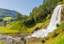 Cascades de Steinsdalsfossen, Norvège