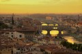 Coucher de soleil sur Florence