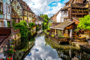 Petite Venise à Colmar, France