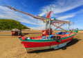 Bateau de pêcheur Thaï