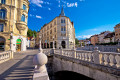 Triple pont à Ljubljana, Capitale de Slovenie