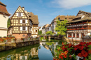 Quartier historique de Strasbourg, France