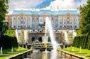 Grande cascade du Plais de Peterhof, Russie
