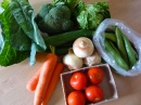 Boîte de légumes