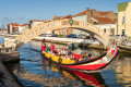 Bateau traditionnel à Aveiro, Portugal