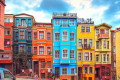 Quartier de Balat à Istanbul, Turquie