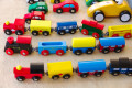 Trains en bois