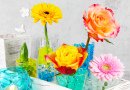 Décoration de table avec des fleurs