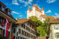 Ville de Thun et son château, Suisse