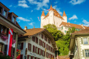 Ville de Thun et son château, Suisse