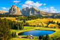 Seiser Alm, Dolomites, Italie