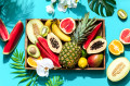 Fruits tropicaux frais