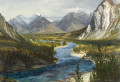 Chutes de Bow River, Rocheuses Canadiennes