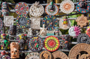Souvenirs en vente à Valladolid, Mexique