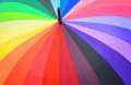 Parapluie arc-en-ciel