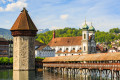 Pont de la Chapelle , Lucerne, Suisse