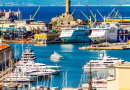 Port de Gênes, Italie