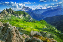 Cinque Terres, Dolomites, Italie