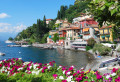 Village de Varenna, Lac de Côme, Italie