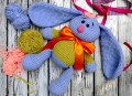 Lapin fait main au crochet