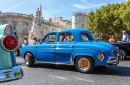 Rallye de voitures rétro, Lisbonne, Portugal