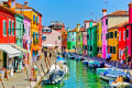 Île de Burano, Venise, Italie