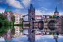 Pont Charles à Prague, République Tchèque