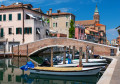 Ville de Chioggia, Italie