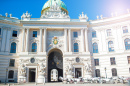 Palace de Hofburg à Vienne en Autriche