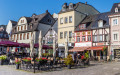 Place du marché à Boppard, Allemagne
